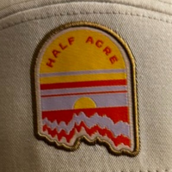 Half Acre Brewing (Chicago) Suede Suede 7-Panel Flat Bill Hat - Picture 2 of 4